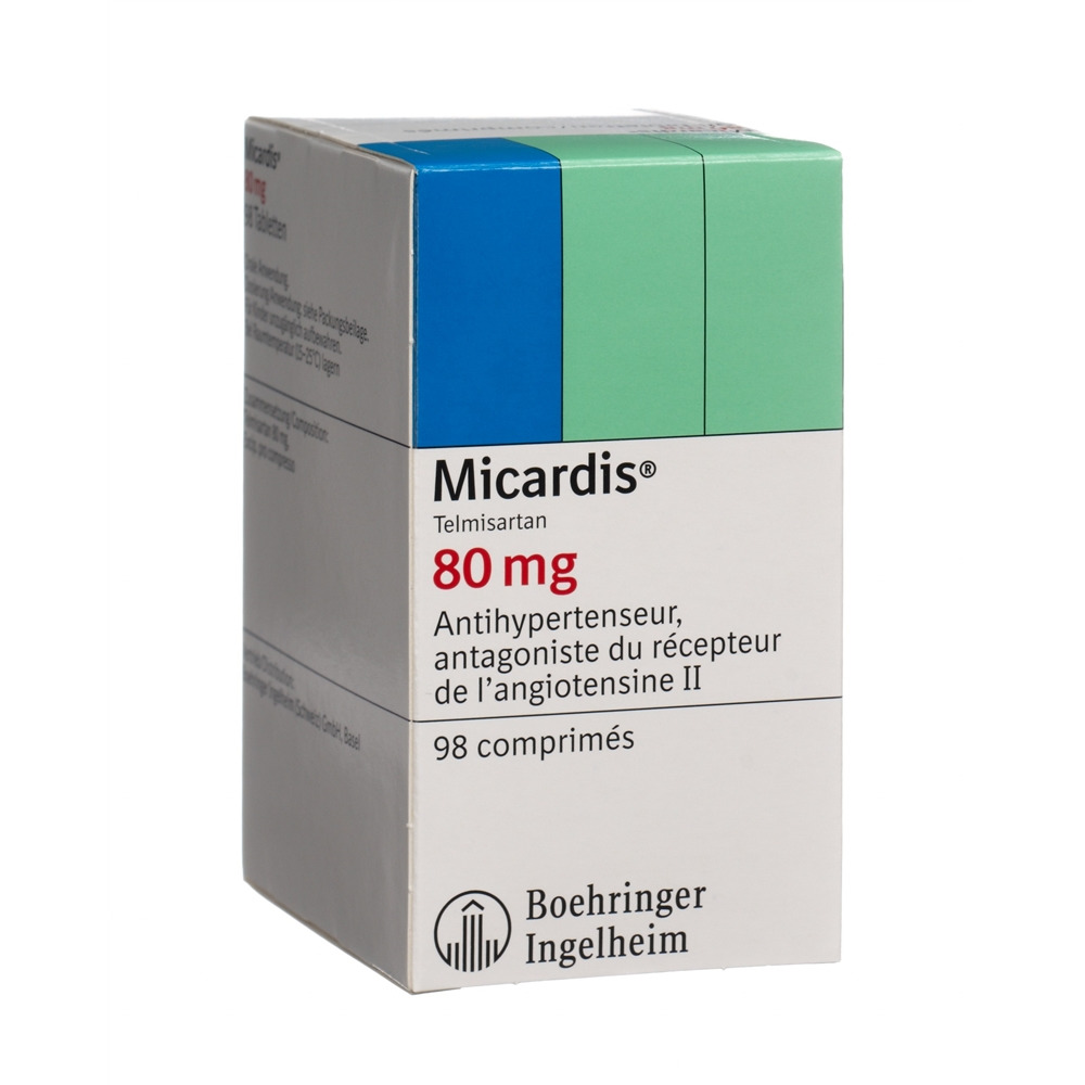 MICARDIS cpr 80 mg blist 98 pce, image 2 sur 2