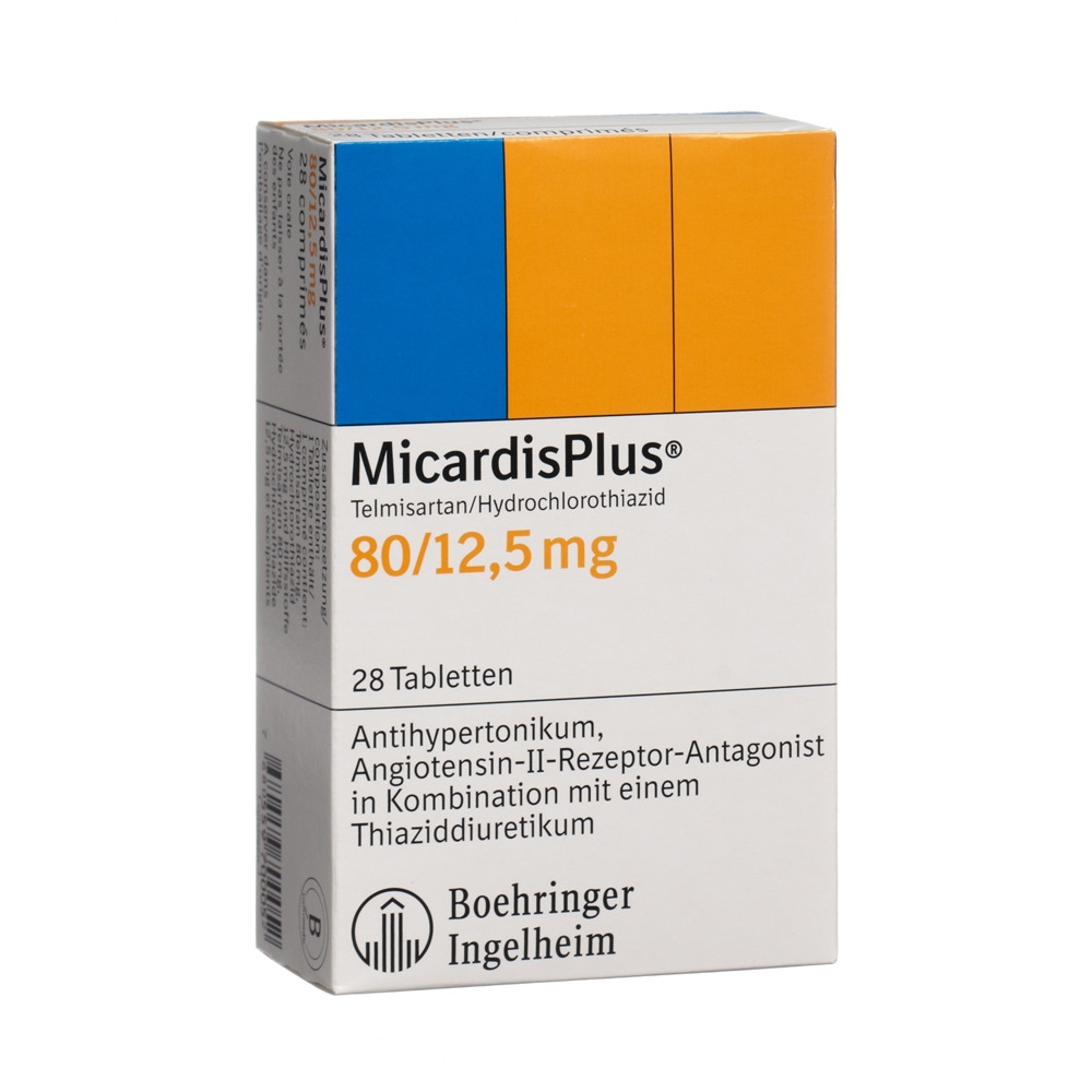 MICARDIS cpr 80/12.5 mg blist 28 pce, image principale