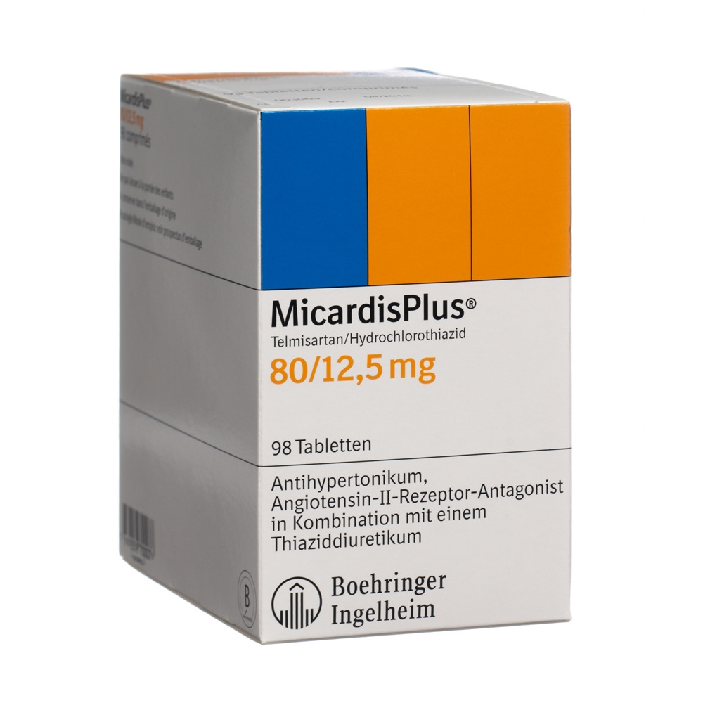 MICARDIS cpr 80/12.5 mg blist 98 pce, image principale