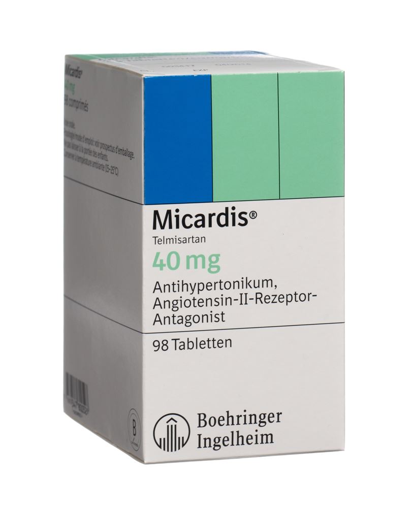 MICARDIS Tabl 40 mg Blist 98 Stk, Hauptbild