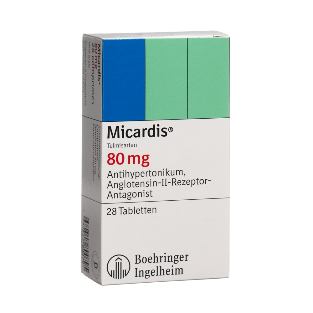 MICARDIS Tabl 80 mg Blist 28 Stk, Hauptbild