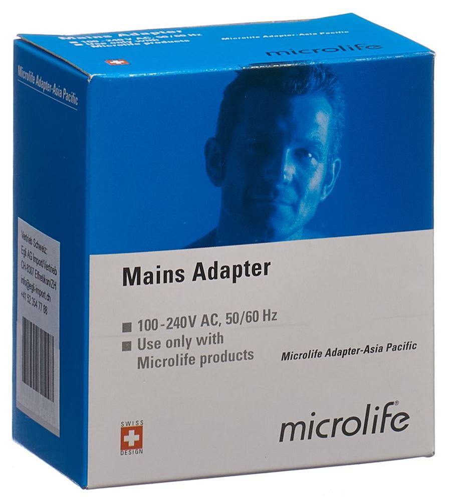 Microlife adaptateur secteur, image principale