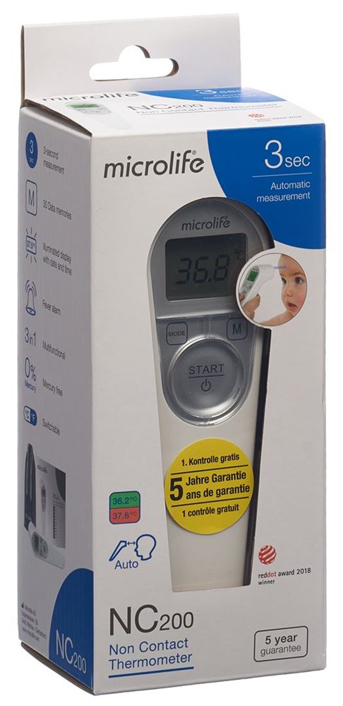 Microlife non-contact Fieberthermometer