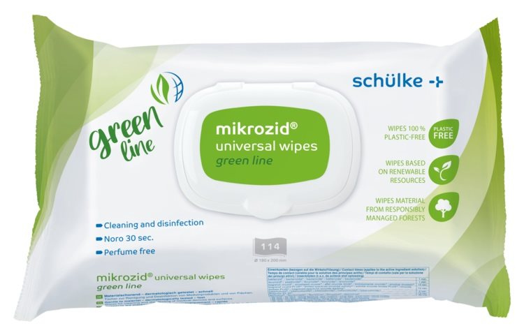 MIKROZID universal wipes greenline, Hauptbild