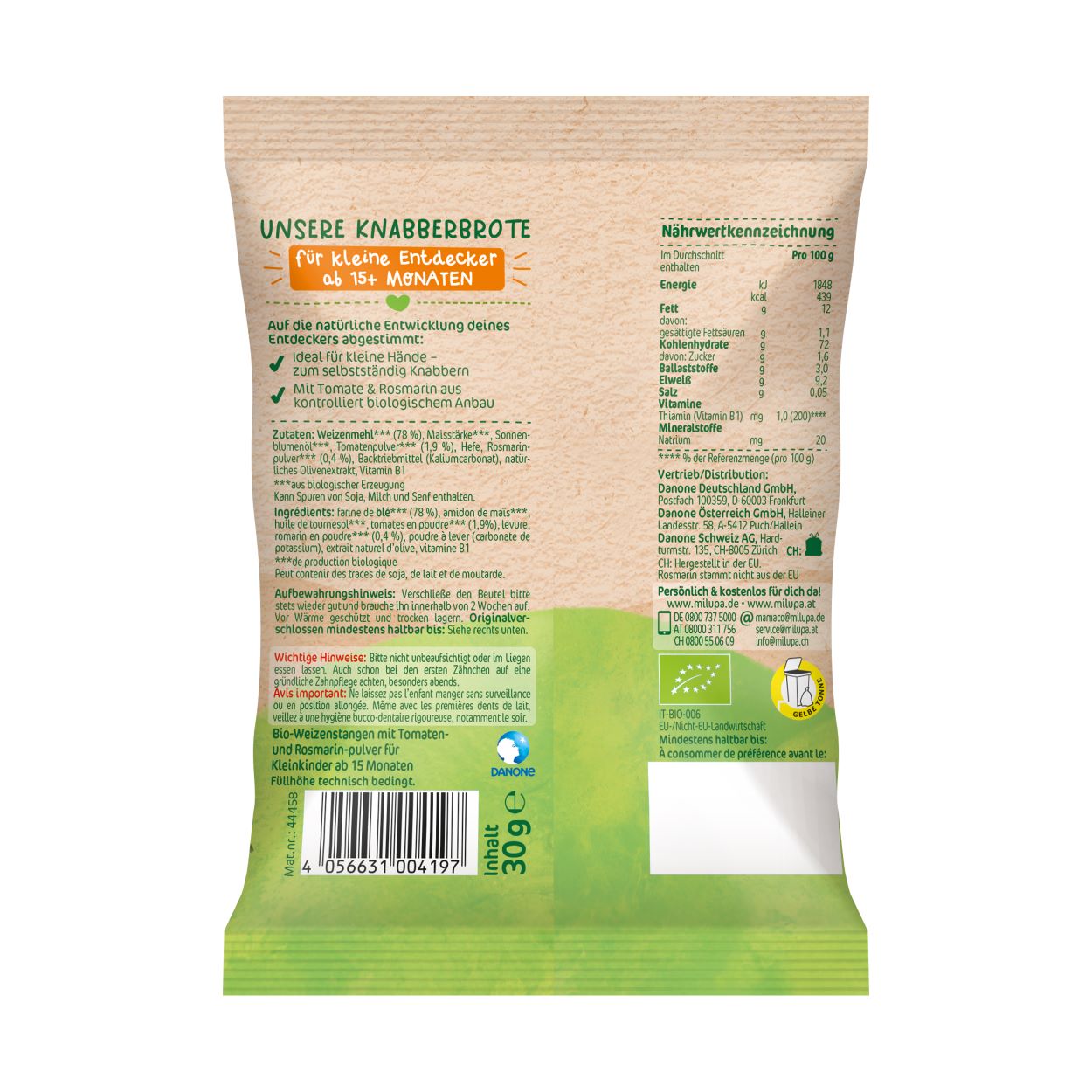 MILUPA bio pain croustillant, image 2 sur 6