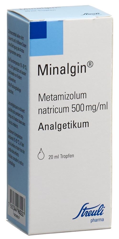 MINALGINE gouttes 0.5 g/ml fl 20 ml, image principale