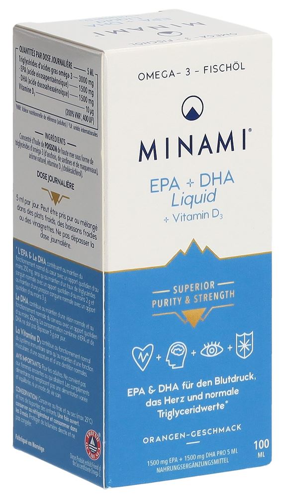 MINAMI EPA+DHA Liquid, Hauptbild