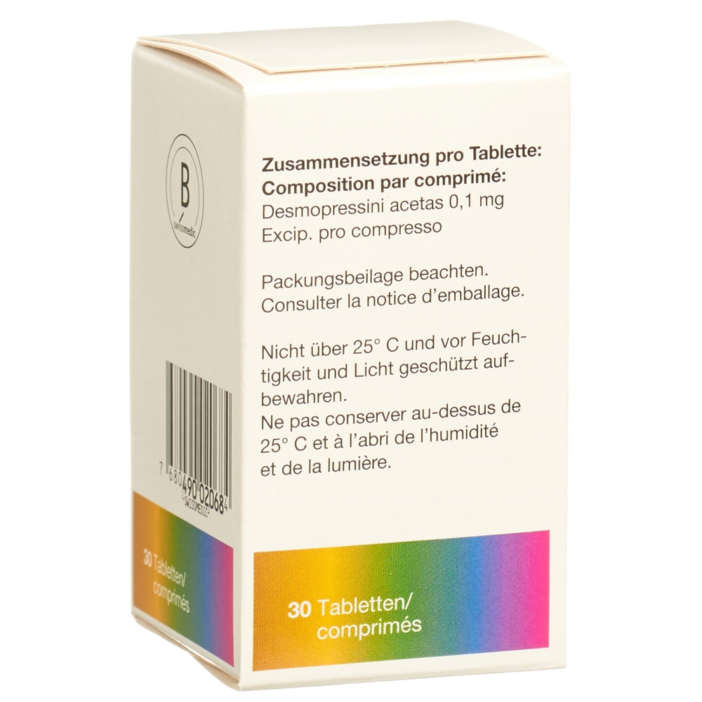 MINIRIN Tabl 0.1 mg Ds 30 Stk, Bild 2 von 2