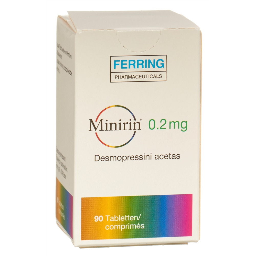 MINIRIN Tabl 0.2 mg Ds 90 Stk, Hauptbild