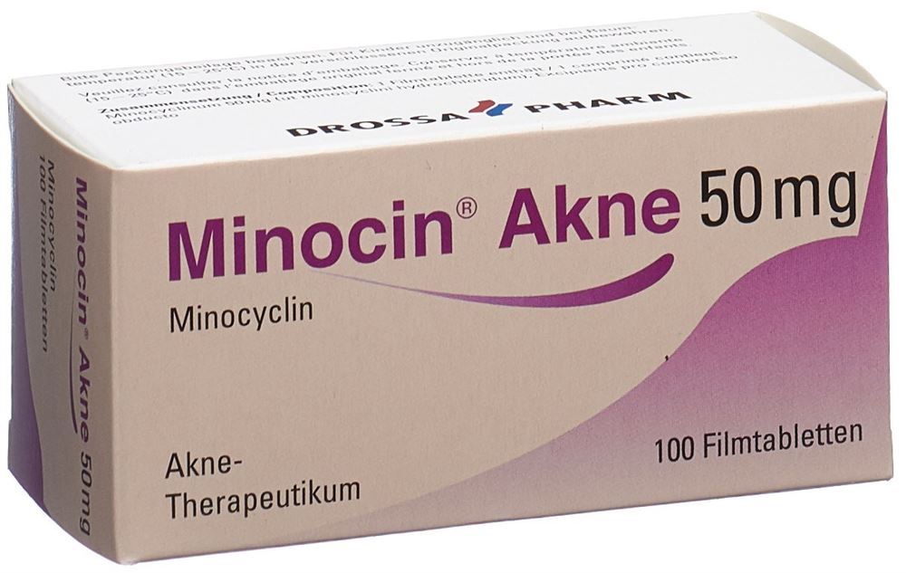 MINOCIN Acné 50 mg, image principale