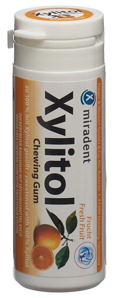 MIRADENT xylitol chewing gum