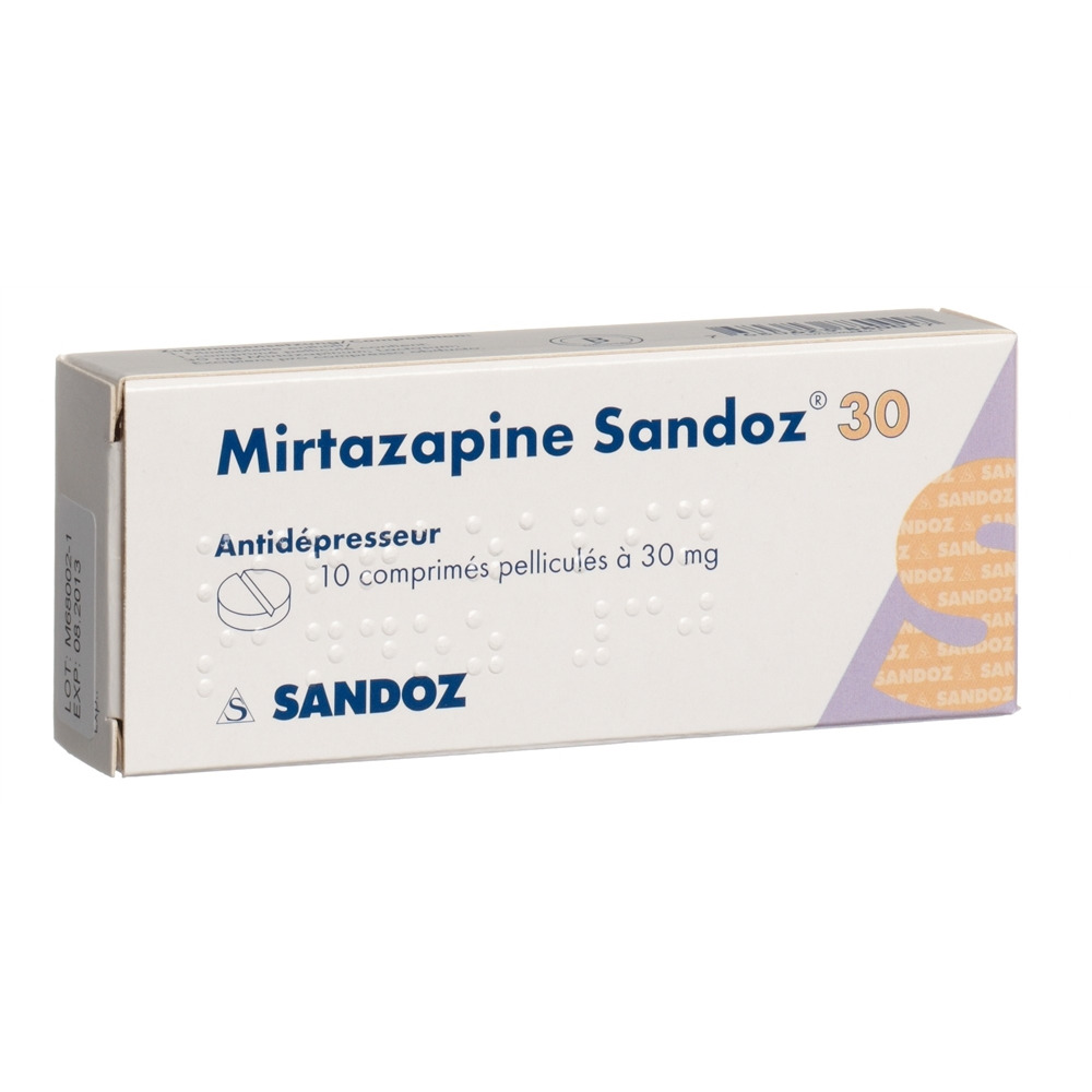 MIRTAZAPINE Sandoz 30 mg, Bild 2 von 2