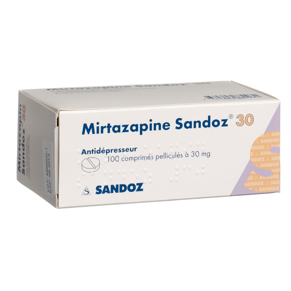 MIRTAZAPINE Sandoz 30 mg, Bild 2 von 2