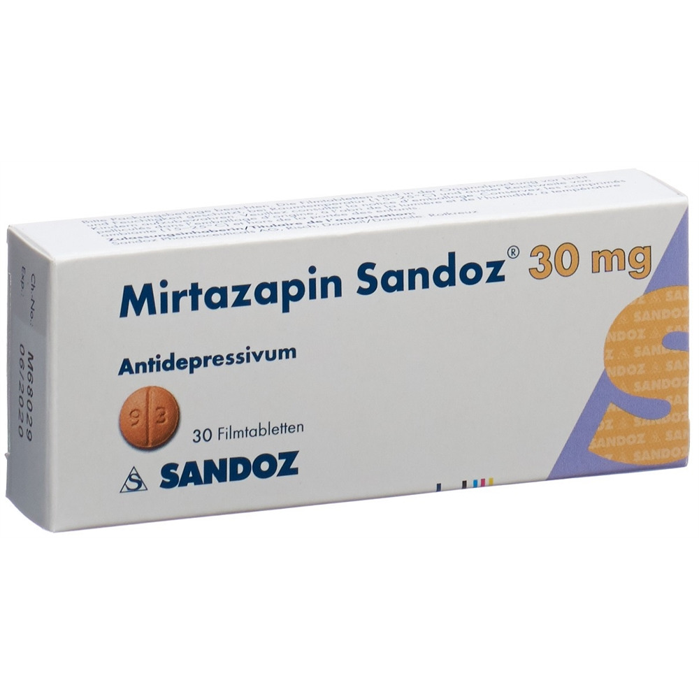 MIRTAZAPINE Sandoz 30 mg, Hauptbild