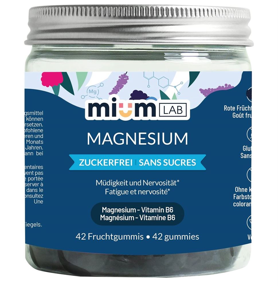 MIUMLAB gummies magnésium, image principale