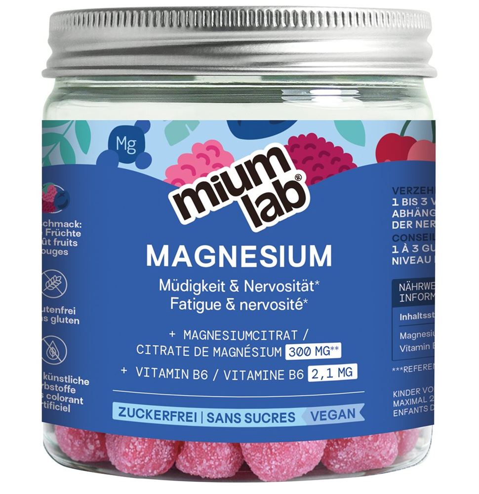 MIUMLAB gummies magnésium