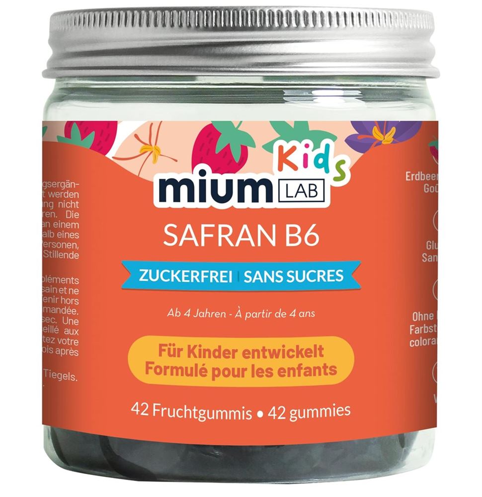 MIUMLAB gummies safran + B6