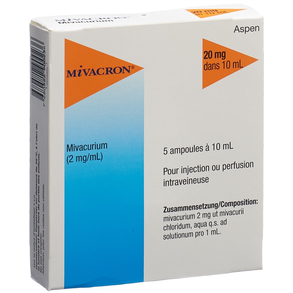 MIVACRON Inj Lös 20 mg/10ml Amp 10 ml, Bild 2 von 2