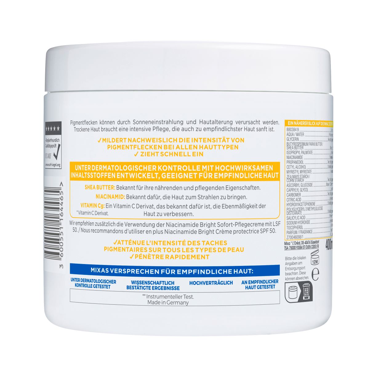 MIXA Niacinamide Bright Lotion, image 2 sur 5