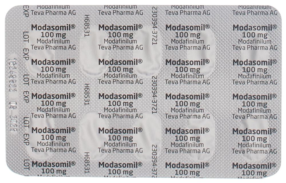MODASOMIL cpr 100 mg blist 90 pce, image 2 sur 2