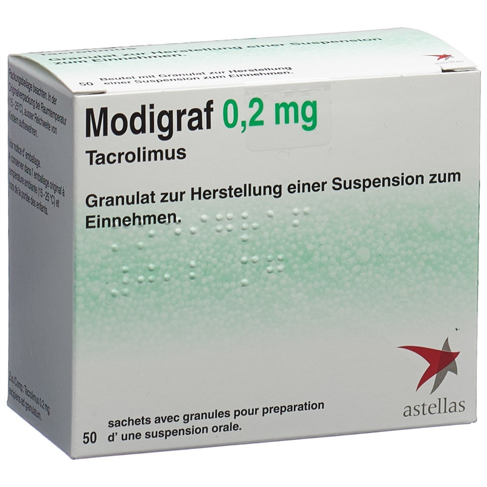 MODIGRAF Gran 0.2 mg Btl 50 Stk, Hauptbild