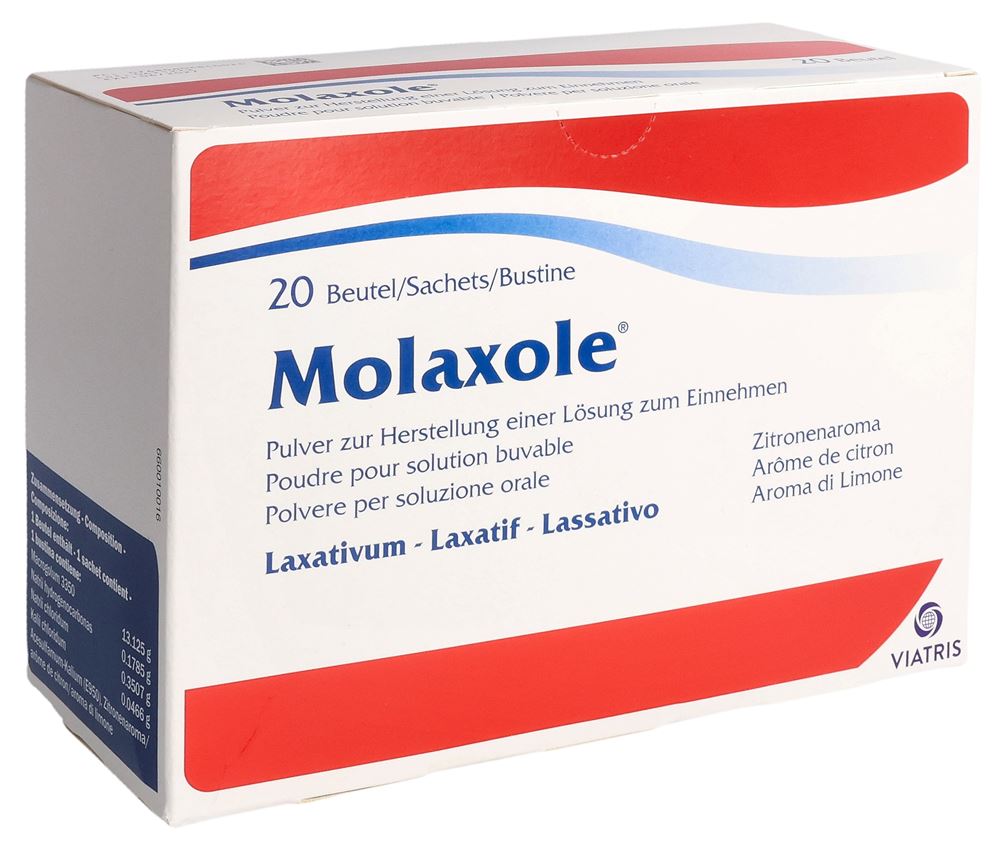 MOLAXOLE pdr pour solution buvable sach 20 pce, image principale