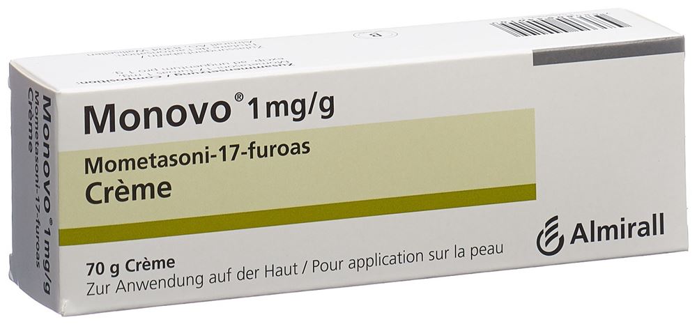 MONOVO crème 1 mg/g tb 70 g, image principale