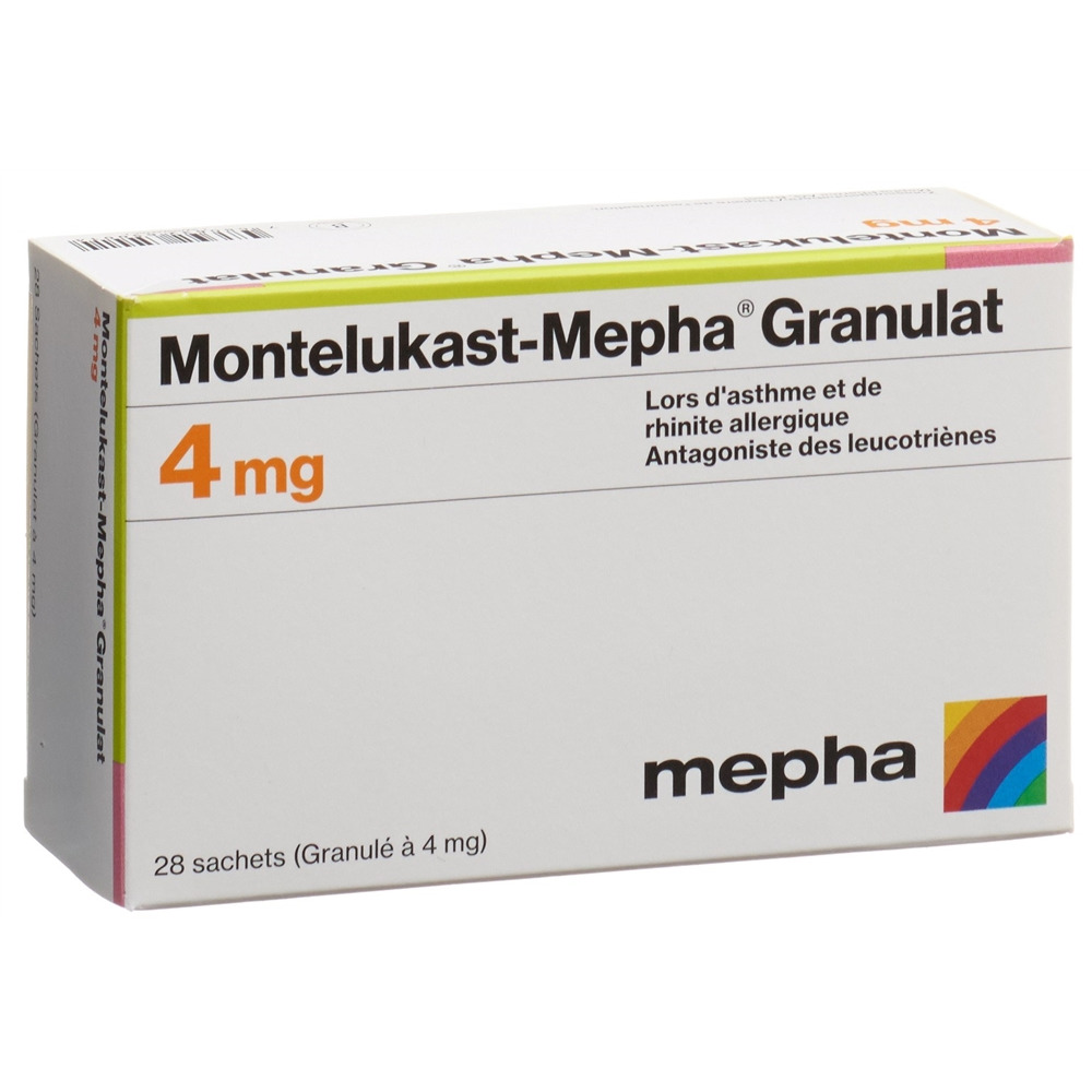 MONTELUKAST Mepha 4 mg, image 2 sur 2