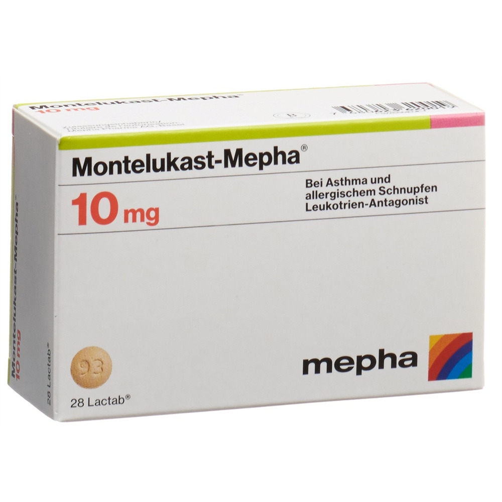 Montelukast Mepha Mepha 10 mg, image principale