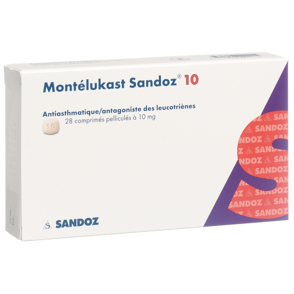 MONTELUKAST Sandoz 10 mg, image 2 sur 2