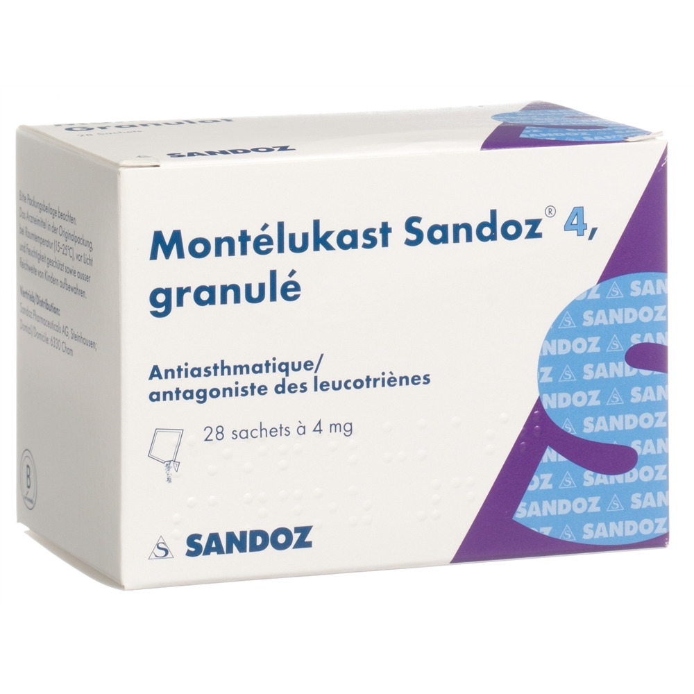 MONTELUKAST Sandoz 4 mg, Bild 2 von 2