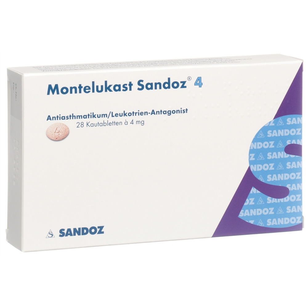 MONTELUKAST Sandoz 4 mg, Hauptbild