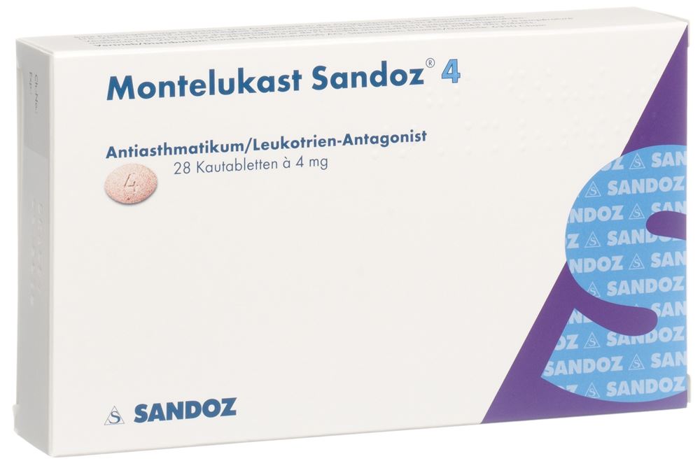 MONTELUKAST Sandoz 4 mg, Hauptbild
