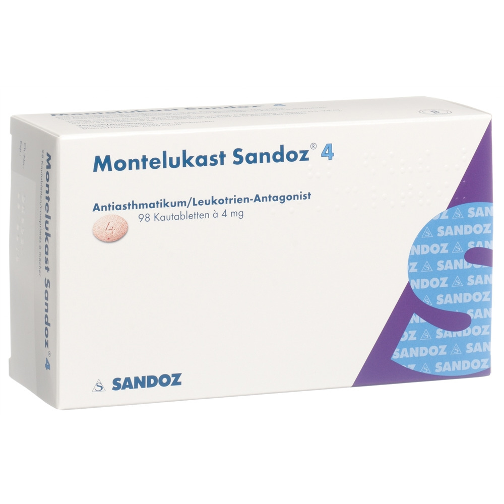 MONTELUKAST Sandoz 4 mg, Hauptbild