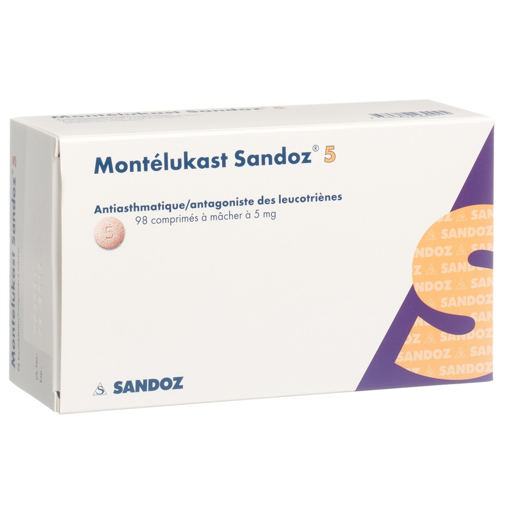 MONTELUKAST Sandoz 5 mg, Bild 2 von 2