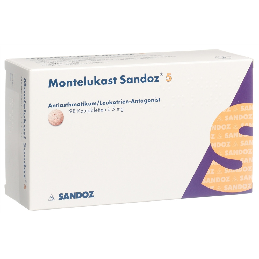 MONTELUKAST Sandoz 5 mg, Hauptbild