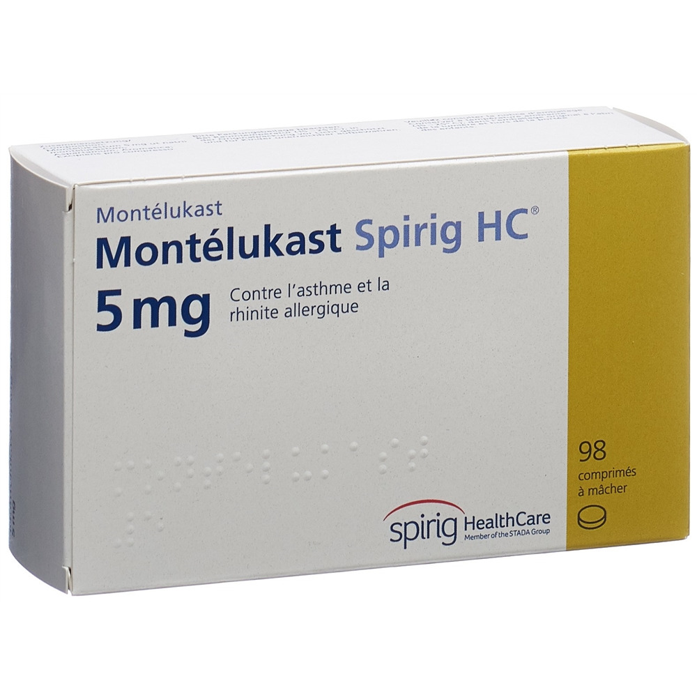 MONTELUKAST Spirig HC 5 mg, image 2 sur 2