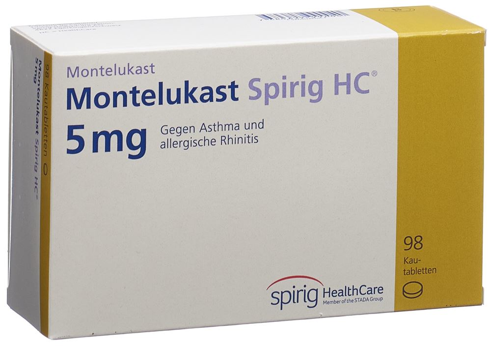 MONTELUKAST Spirig HC 5 mg, image principale