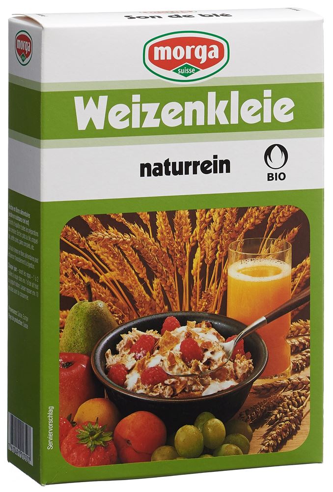 MORGA Weizenkleie naturrein