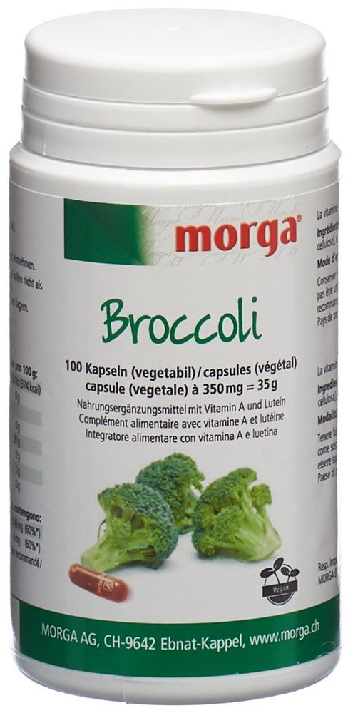 MORGA brocoli capsules végétales, image principale