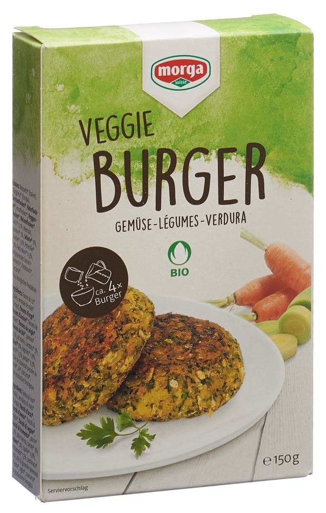 MORGA burger aux légumes