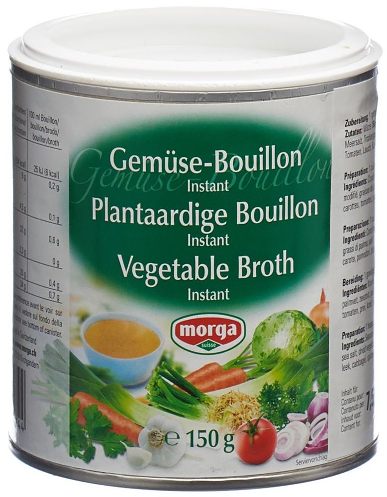 MORGA Gemüse Bouillon instant
