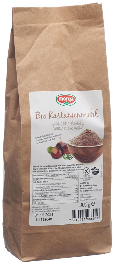 MORGA Kastanienmehl