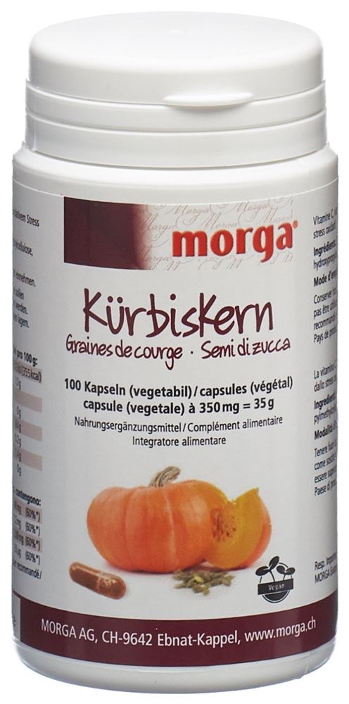 MORGA Kürbiskern Vegicaps, Hauptbild