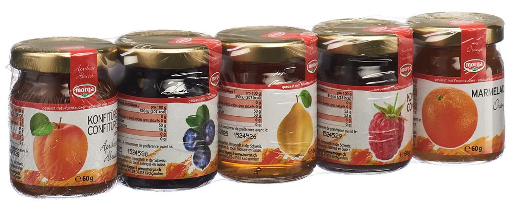 MORGA Midget confiture avec fructose, image principale