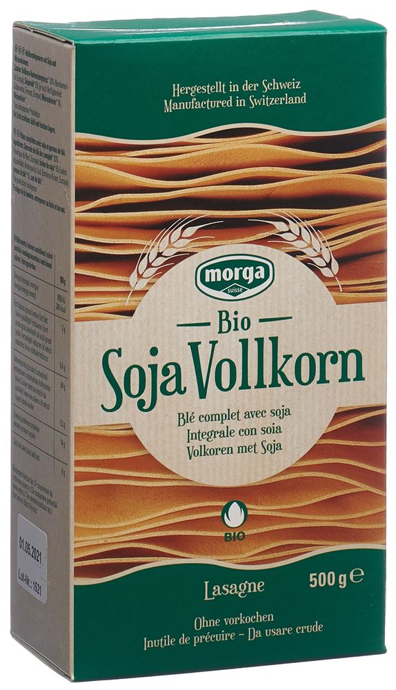 Soja Vollkorn Lasagne