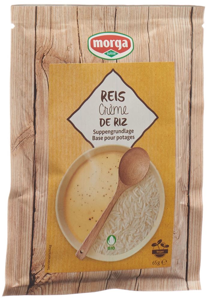 MORGA soupe crème de riz