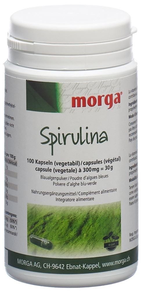 MORGA Spirulina Vegicaps