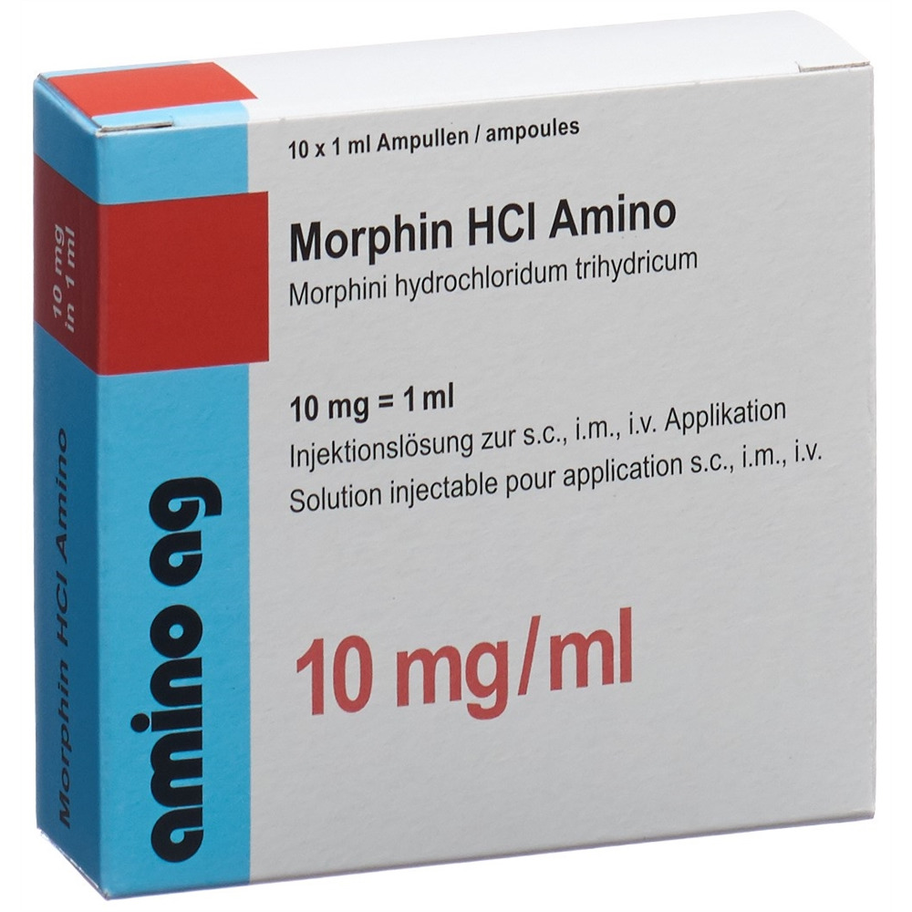 MORPHINE HCL Amino 10 mg/ml, image principale