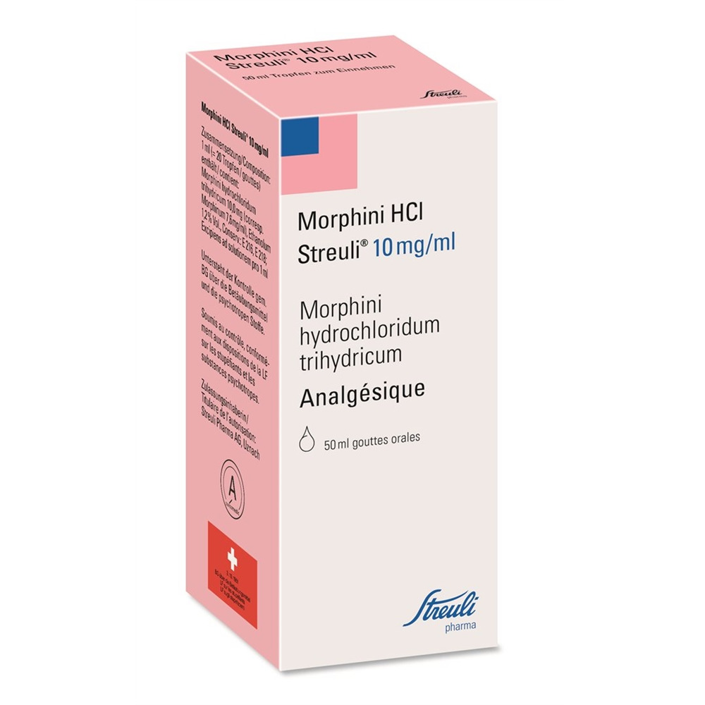 MORPHINE HCL Streuli 10 mg/ml, image 2 sur 2